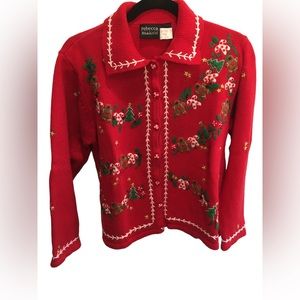 Christmas Sweater 55 Ramie and 45 cotton